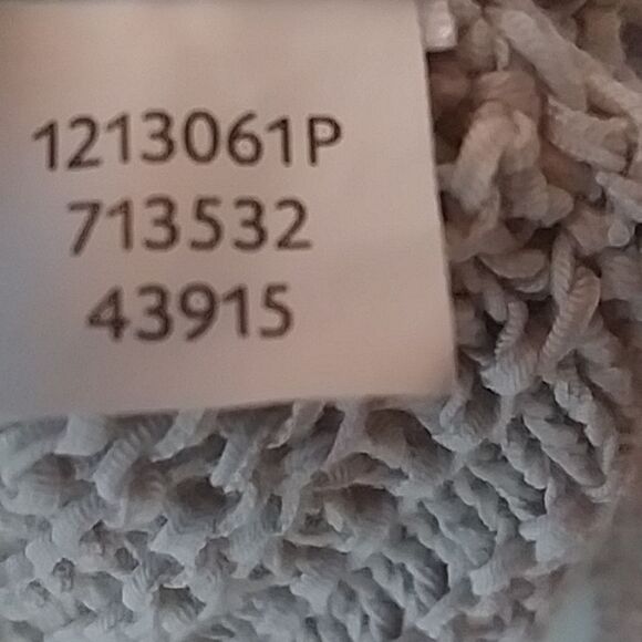 J.Jill. Oatmeal Color Wavy Pattern Rolled Ribbon Loose Knit Sweater - Picture 7 of 8